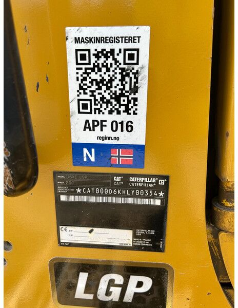 Caterpillar D6XE LGP - Bulldozer: picture 5 Caterpillar D6XE LGP - Bulldozer: picture 5