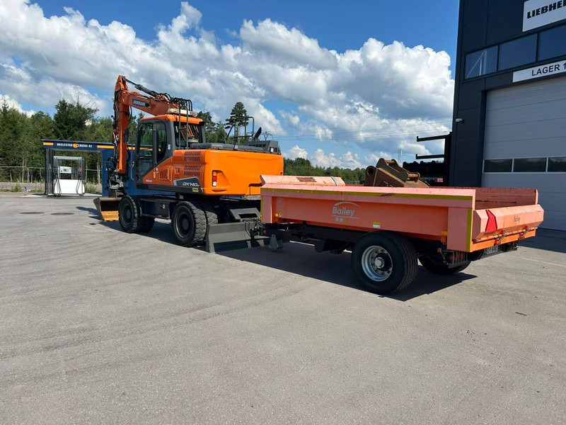 Doosan DX 140 W-5 !!SOLD!! - Wheel excavator: picture 3 Doosan DX 140 W-5 !!SOLD!! - Wheel excavator: picture 3