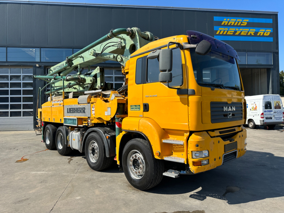 MAN TGA 41.440 8x4 Hallenpumpe 31M-5 - Concrete pump truck: picture 3 MAN TGA 41.440 8x4 Hallenpumpe 31M-5 - Concrete pump truck: picture 3