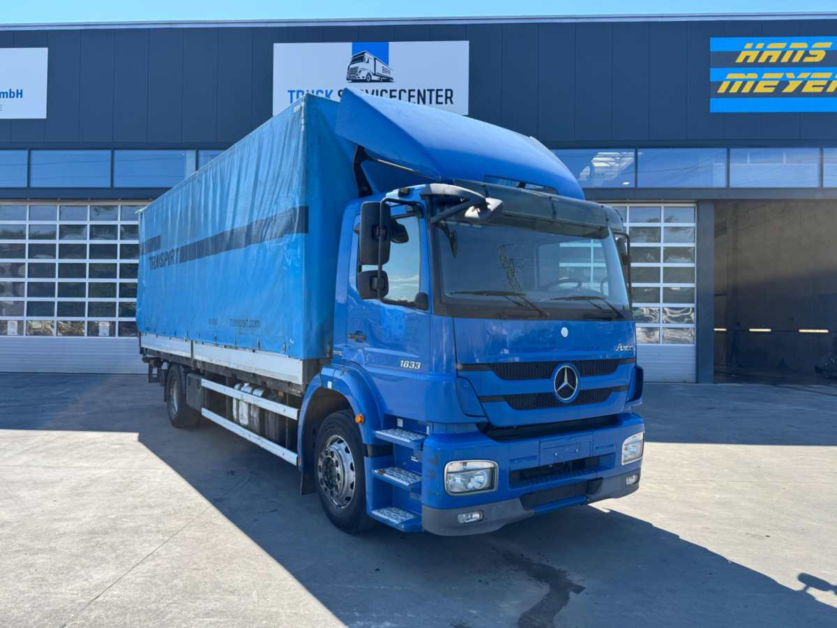 MERCEDES Axor 1833 4x2 - Curtainsider truck: picture 3 MERCEDES Axor 1833 4x2 - Curtainsider truck: picture 3