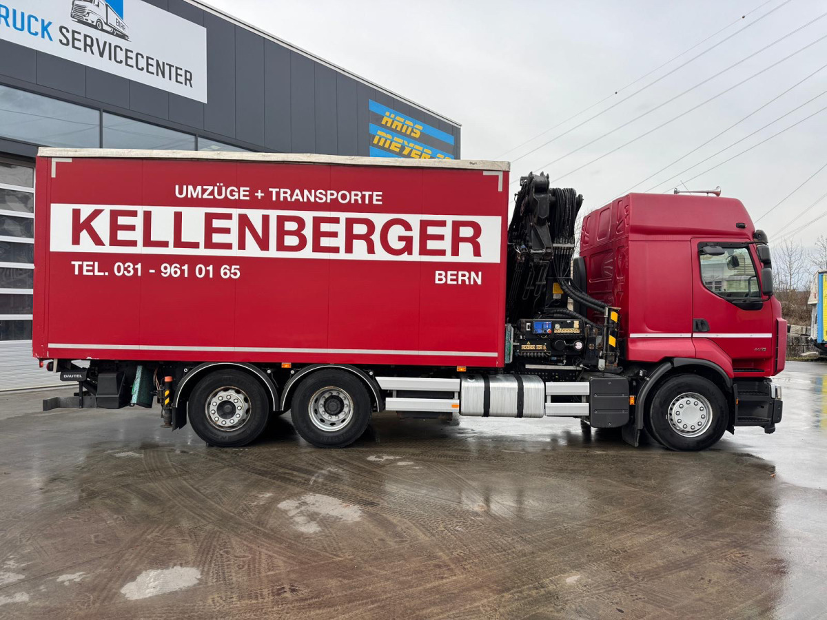 RENAULT Lander 460 6x2 HMF3722 4+4 - Crane truck: picture 4 RENAULT Lander 460 6x2 HMF3722 4+4 - Crane truck: picture 4