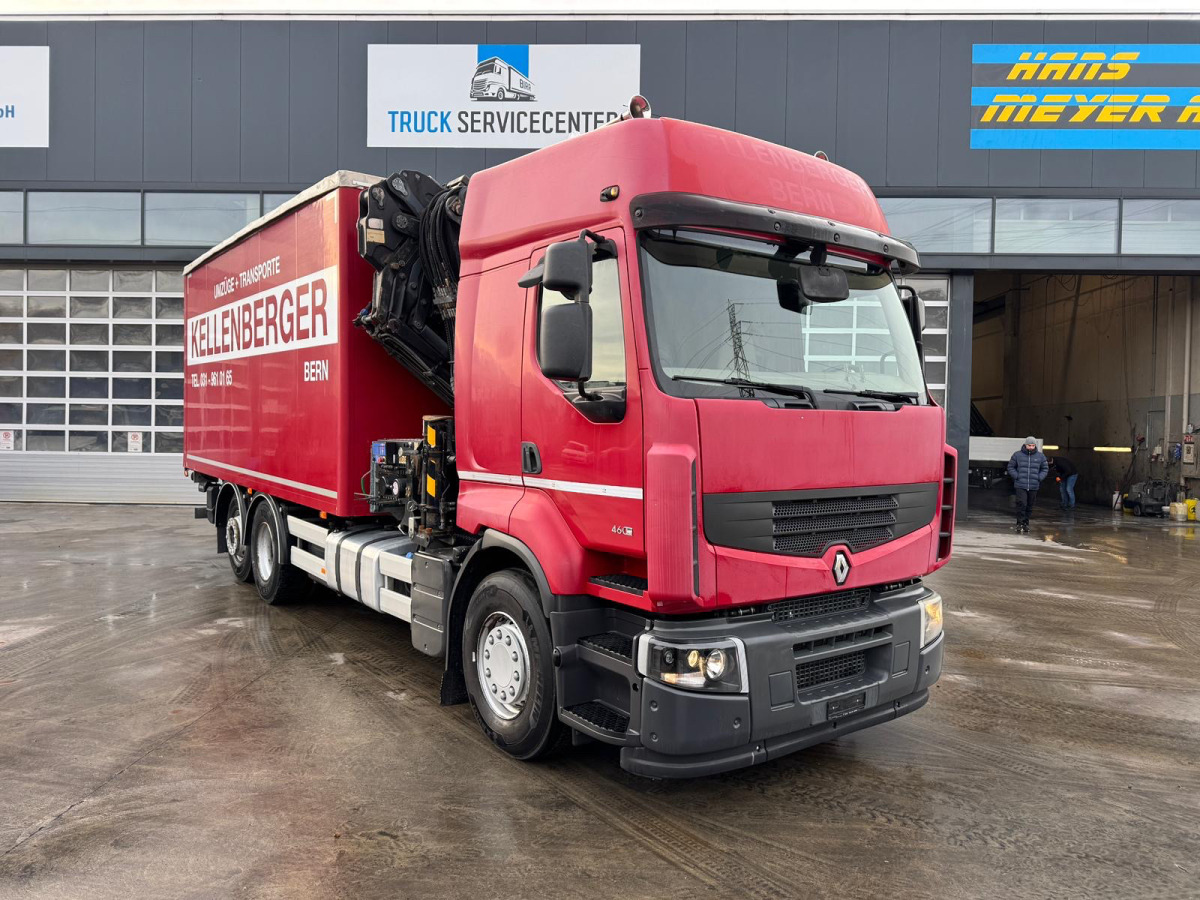 RENAULT Lander 460 6x2 HMF3722 4+4 - Crane truck: picture 3 RENAULT Lander 460 6x2 HMF3722 4+4 - Crane truck: picture 3