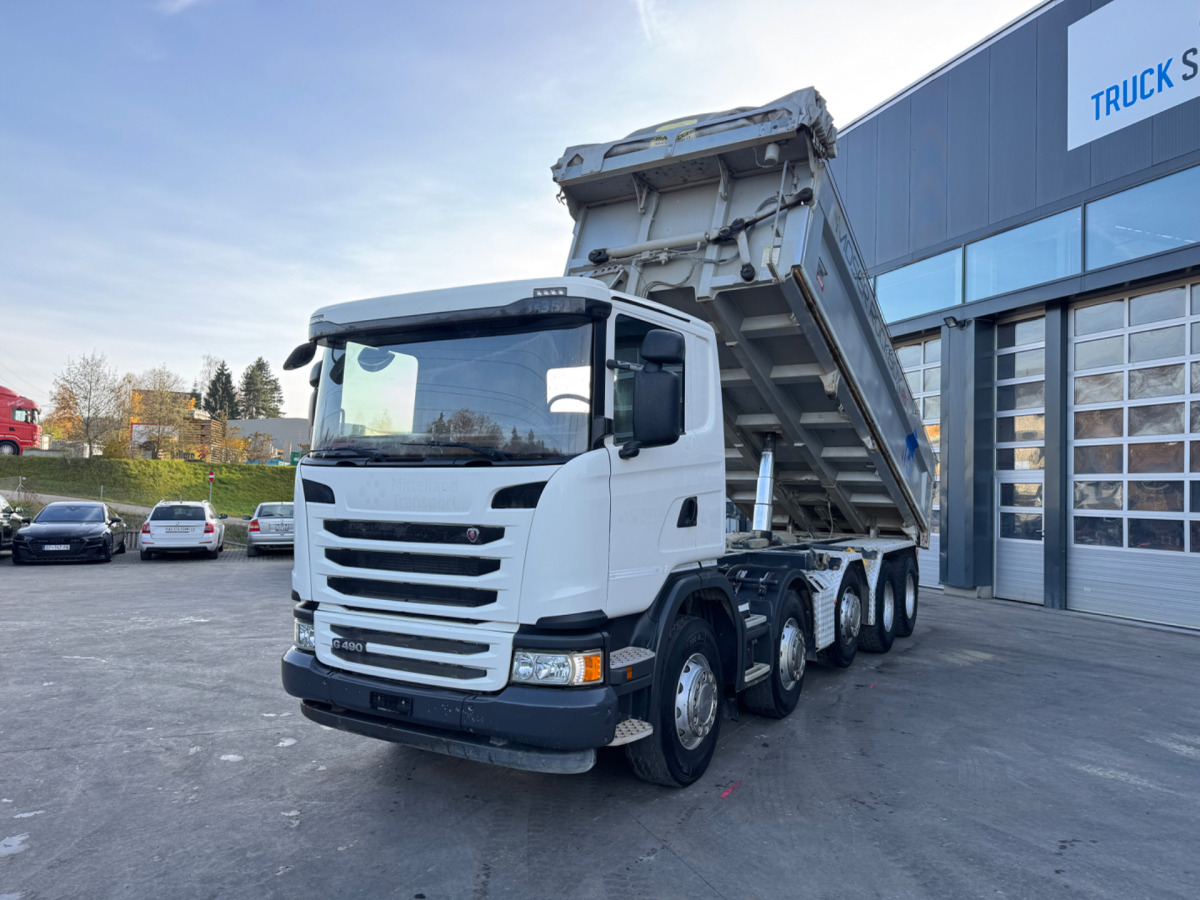 SCANIA G490 10x4 2S Moser - Tipper: picture 1 SCANIA G490 10x4 2S Moser - Tipper: picture 1