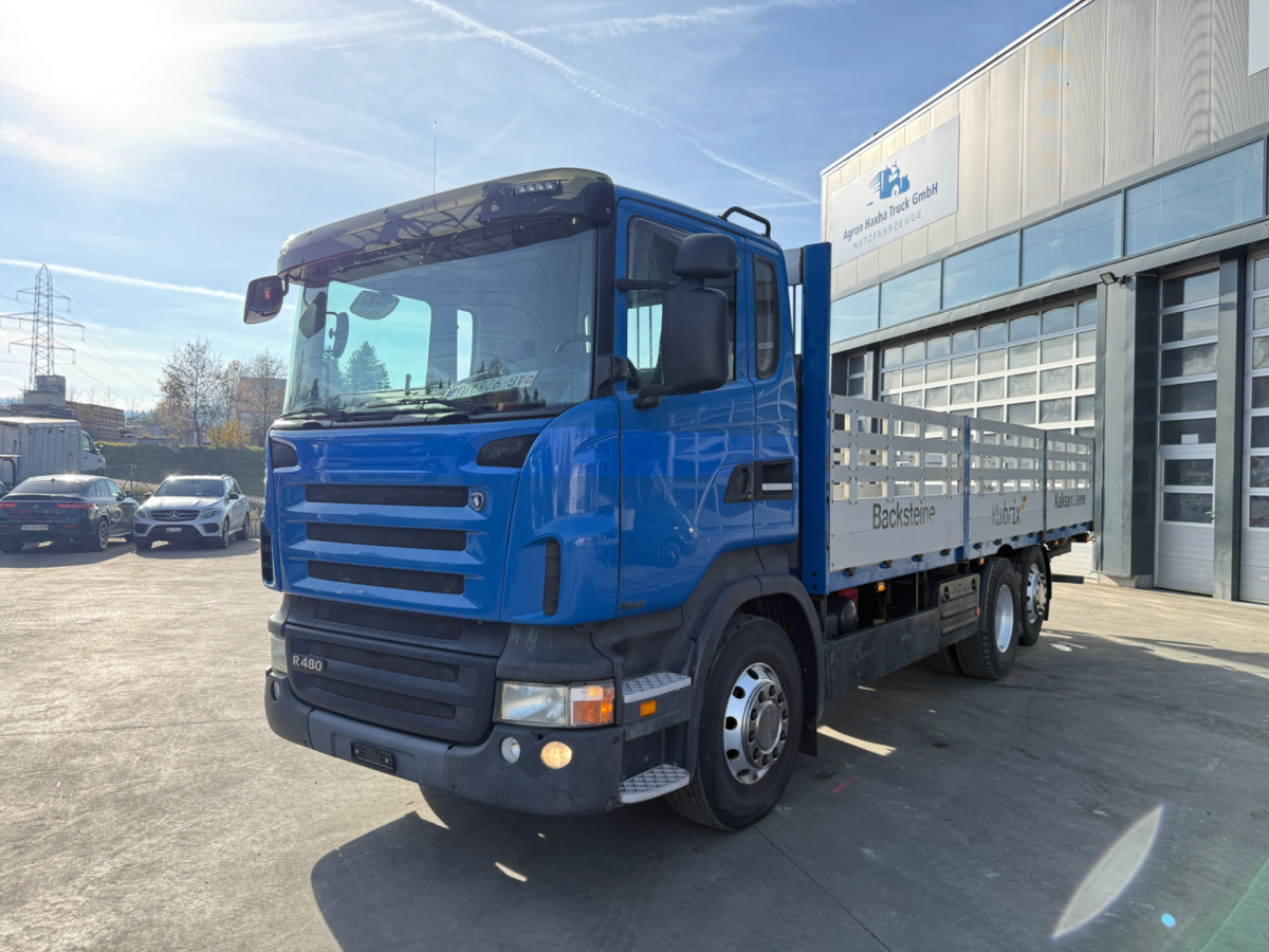 SCANIA R480 6x2 Alu - Dropside/ Flatbed truck: picture 1 SCANIA R480 6x2 Alu - Dropside/ Flatbed truck: picture 1