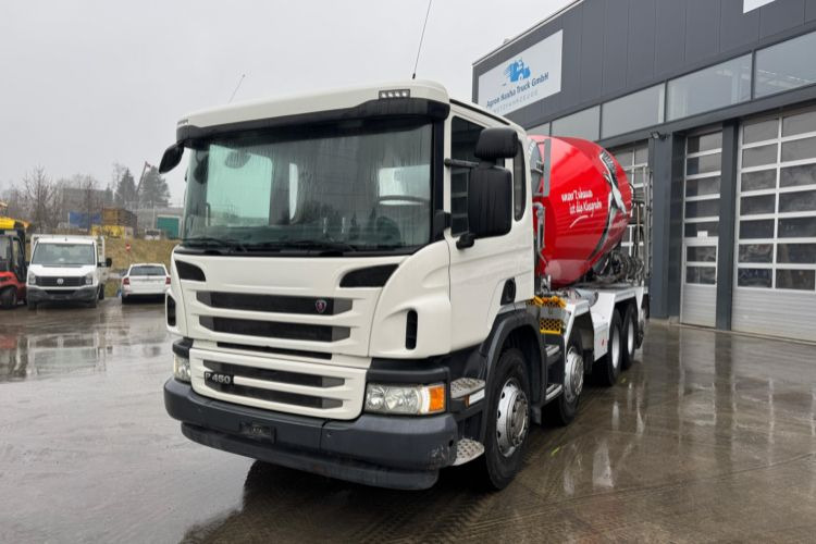 Scania P450 10x4 Liebherr 10m3 - Concrete mixer truck: picture 1 Scania P450 10x4 Liebherr 10m3 - Concrete mixer truck: picture 1