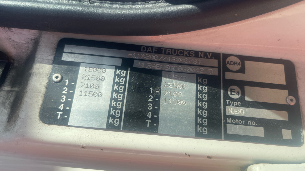 Box truck DAF CF 65.220: picture 12