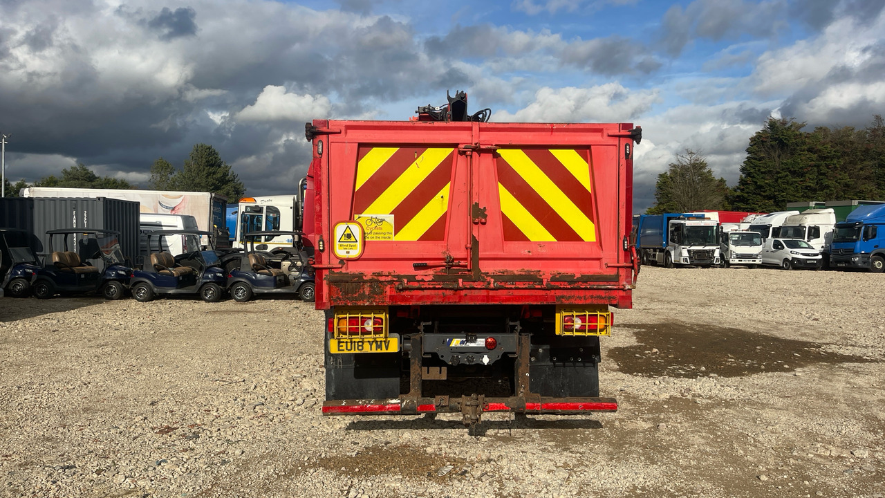 Tipper, Crane truck DAF LF 230: picture 10