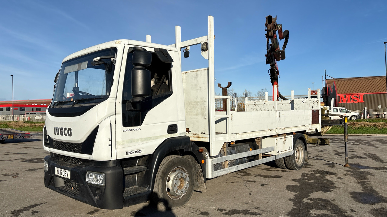 IVECO EUROCARGO 120-190 - Dropside/ Flatbed truck, Crane truck: picture 2 IVECO EUROCARGO 120-190 - Dropside/ Flatbed truck, Crane truck: picture 2