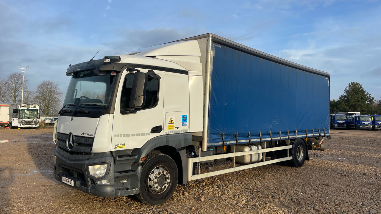 Mercedes-Benz Actros 1824 - Curtainsider truck: picture 2 Mercedes-Benz Actros 1824 - Curtainsider truck: picture 2