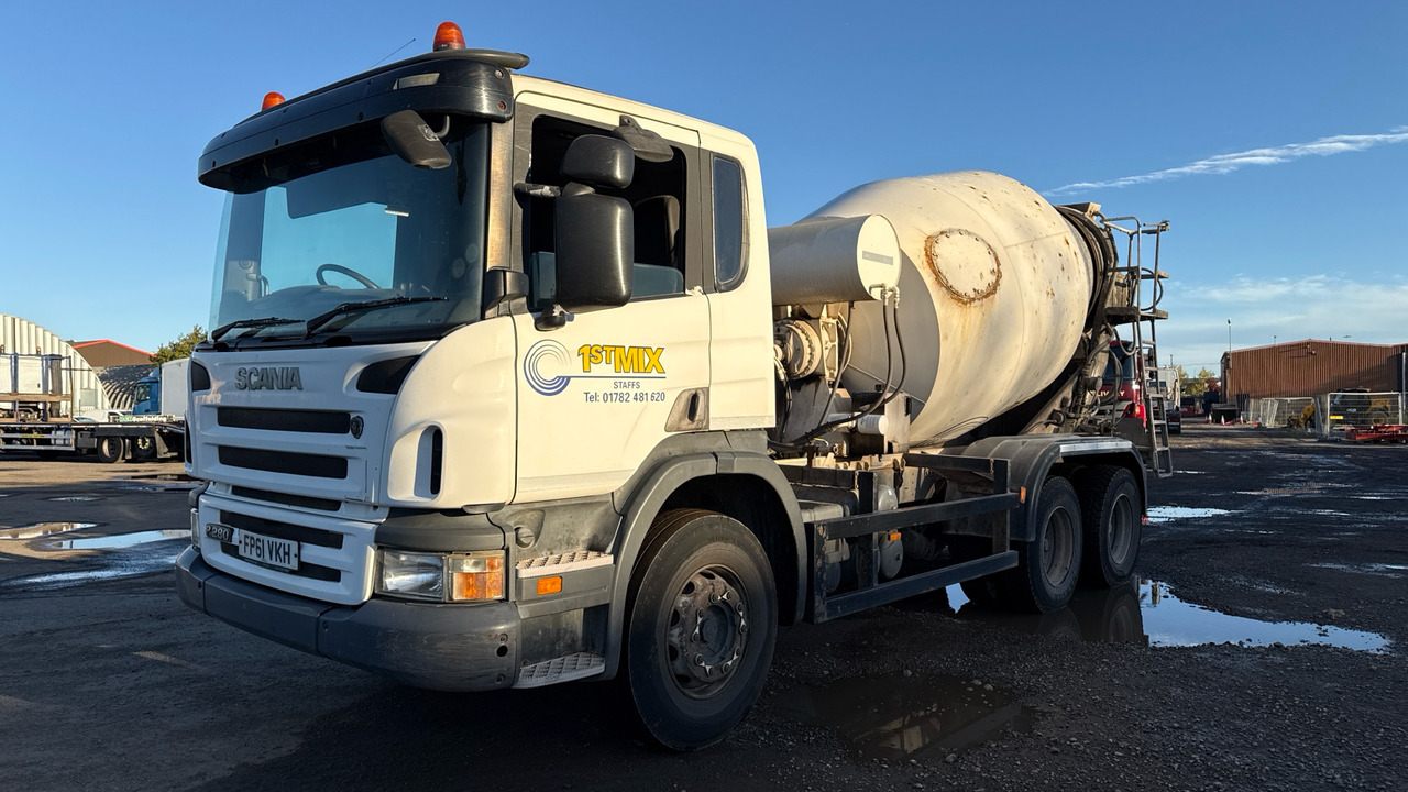 SCANIA P 280 - Concrete mixer truck: picture 2 SCANIA P 280 - Concrete mixer truck: picture 2