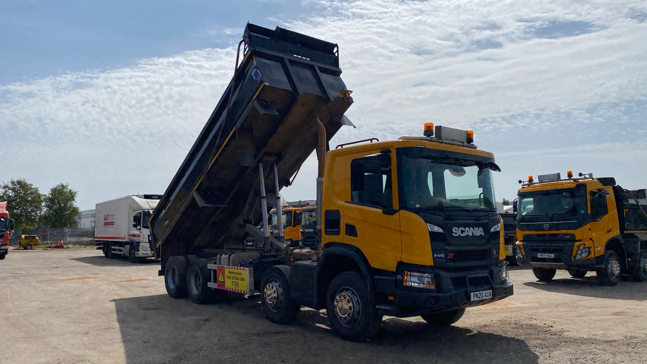 SCANIA P 410 - Tipper: picture 1 SCANIA P 410 - Tipper: picture 1
