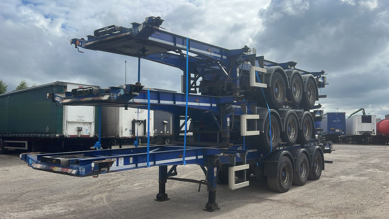 DENNISON SLIDING SKELETAL STACK OF 3 - Trailer: picture 1 DENNISON SLIDING SKELETAL STACK OF 3 - Trailer: picture 1