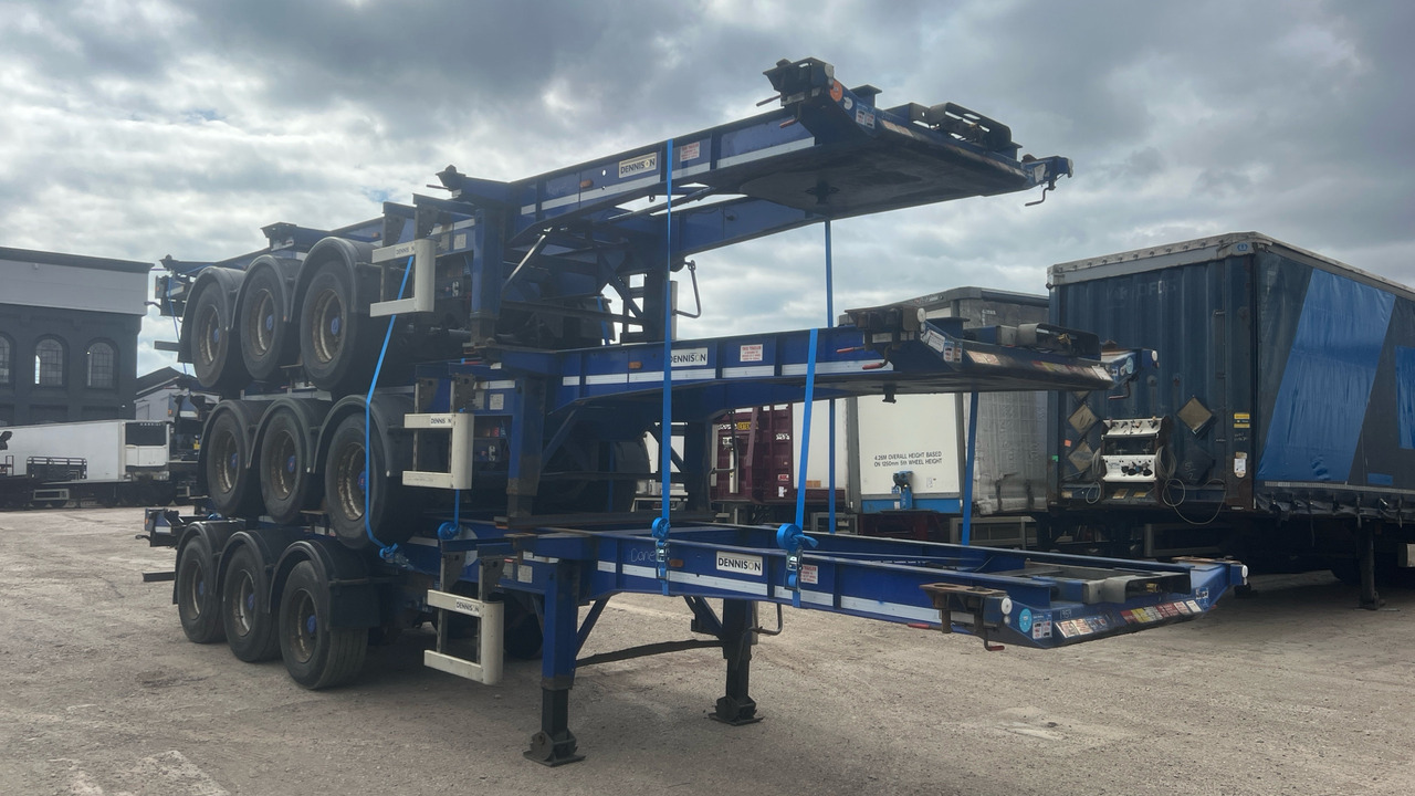 DENNISON SLIDING SKELETAL STACK OF 3 - Trailer: picture 2 DENNISON SLIDING SKELETAL STACK OF 3 - Trailer: picture 2