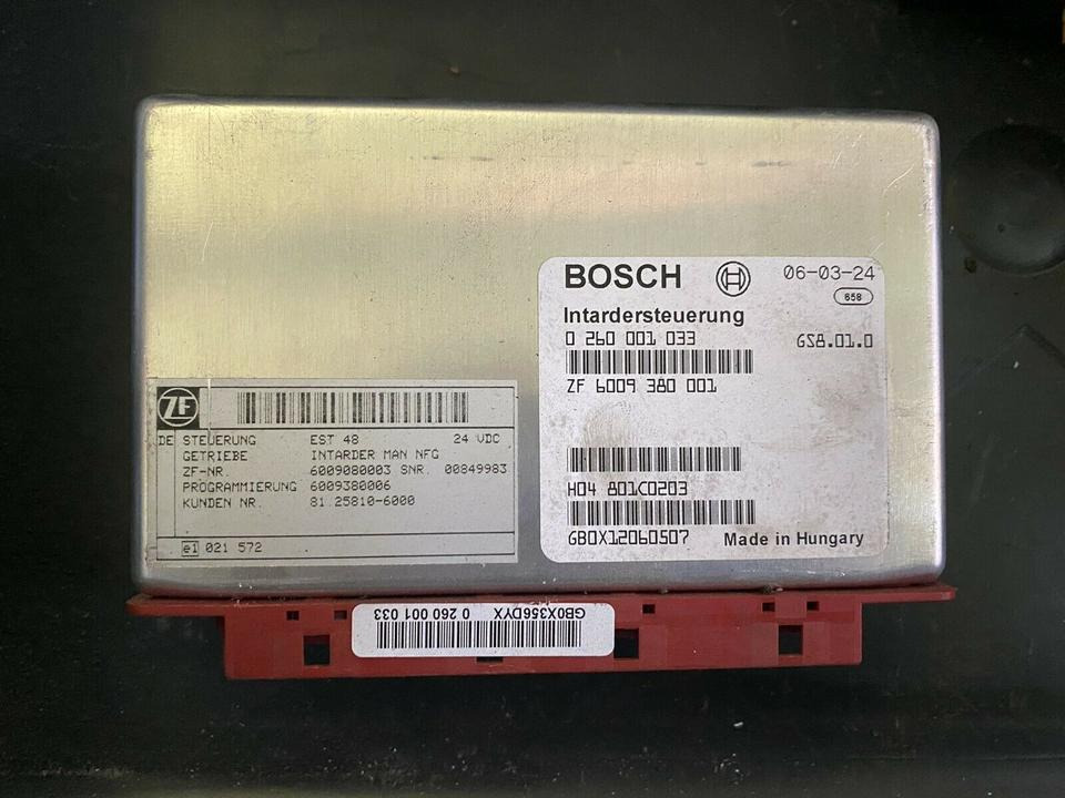 BOSCH Intardersteuerung 0260001033 ZF 6009380001 MAN 81258106000 - ECU for Truck: picture 4 BOSCH Intardersteuerung 0260001033 ZF 6009380001 MAN 81258106000 - ECU for Truck: picture 4