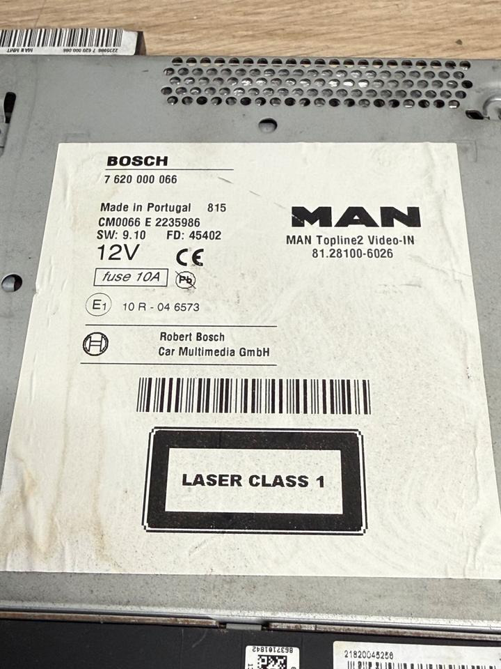 MAN BOSCH Multimedia Radio 81.28100-6026 - Navigation system for Truck: picture 3 MAN BOSCH Multimedia Radio 81.28100-6026 - Navigation system for Truck: picture 3
