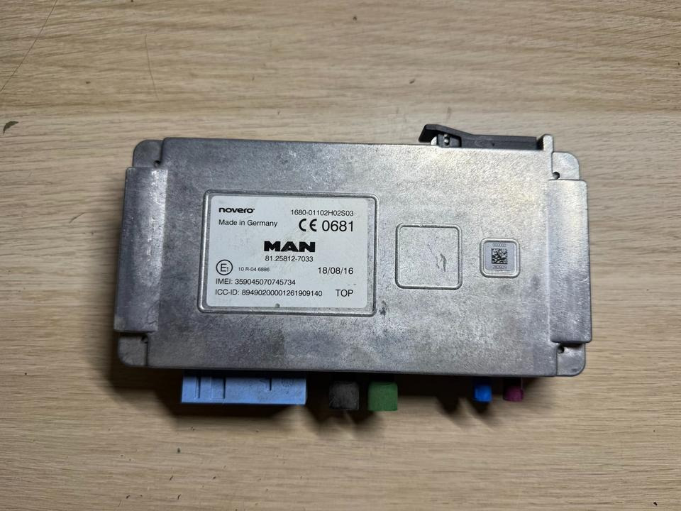 MAN MODUL Steuergerät 81.25812-7033 - ECU for Truck: picture 2 MAN MODUL Steuergerät 81.25812-7033 - ECU for Truck: picture 2