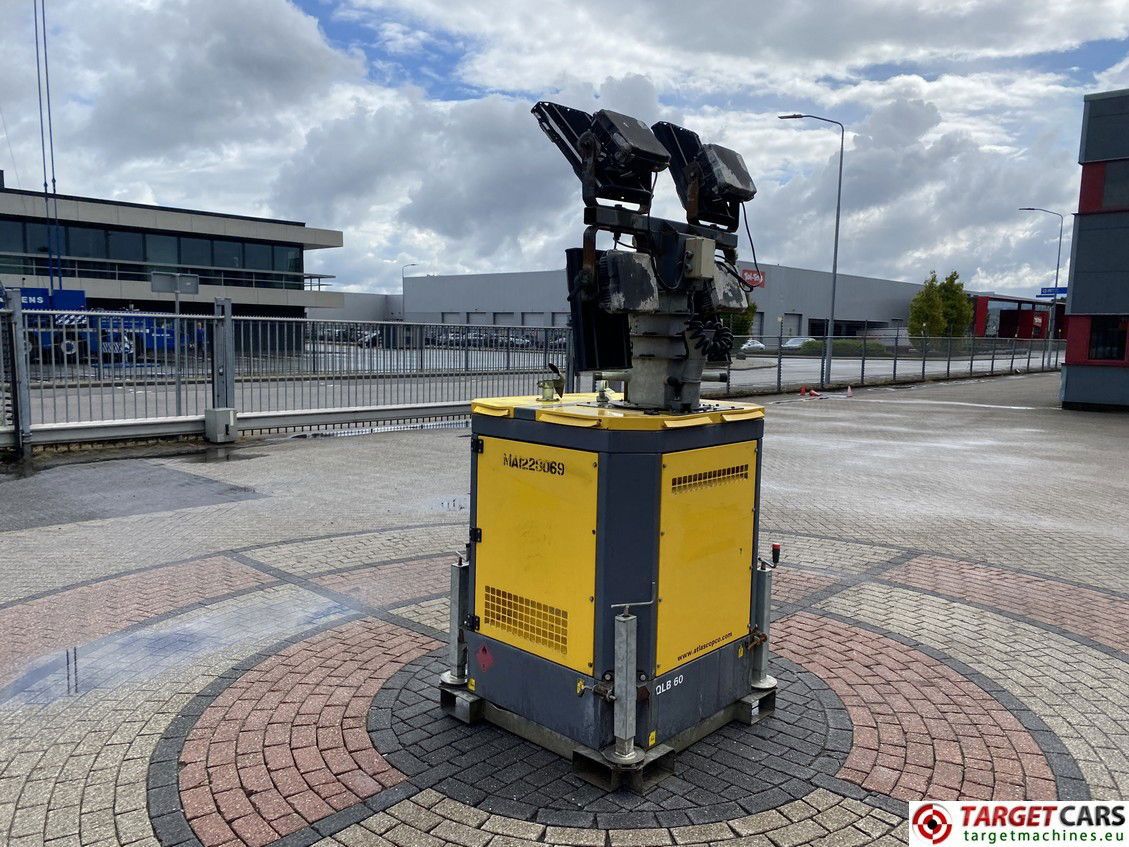 ATLAS COPCO QLB60 TOWER LIGHT 4x350W LED W/GENERATOR 2016 4429HRS - Lighting tower: picture 3 ATLAS COPCO QLB60 TOWER LIGHT 4x350W LED W/GENERATOR 2016 4429HRS - Lighting tower: picture 3