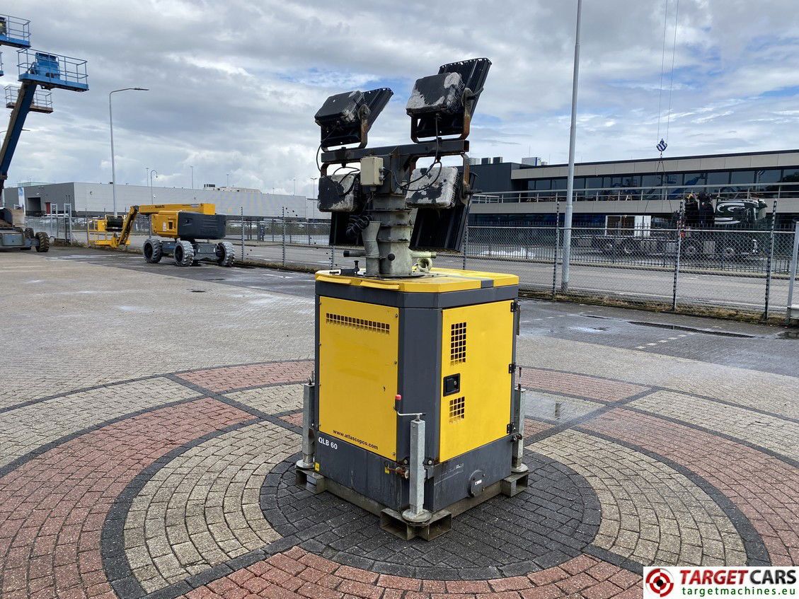 ATLAS COPCO QLB60 TOWER LIGHT 4x350W LED W/GENERATOR 2016 4429HRS - Lighting tower: picture 2 ATLAS COPCO QLB60 TOWER LIGHT 4x350W LED W/GENERATOR 2016 4429HRS - Lighting tower: picture 2
