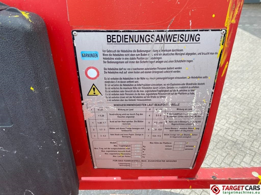 Scissor lift Airo X14EW Electric X14 Scissor Work Lift 1400cm: picture 11