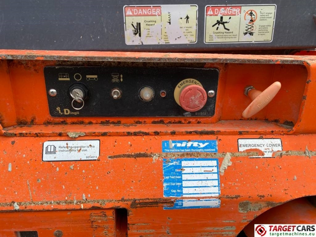 Scissor lift Dingli JCPT1612DC Electric Scissor Work Lift 1570cm: picture 11