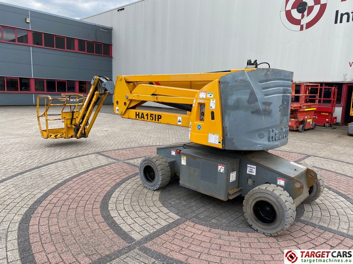 HAULOTTE HA15IP ELECTRIC ARTICULATED BOOM WORK LIFT W/JIB 1500CM 2012 AE108271 - Articulated boom: picture 4 HAULOTTE HA15IP ELECTRIC ARTICULATED BOOM WORK LIFT W/JIB 1500CM 2012 AE108271 - Articulated boom: picture 4