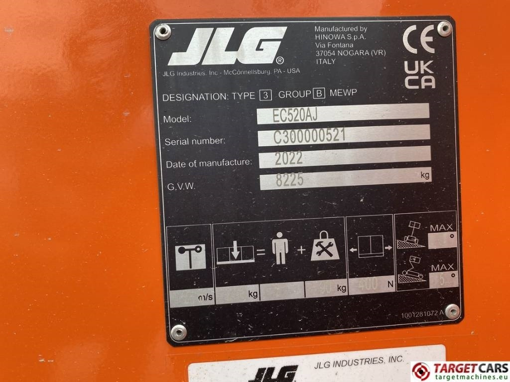 New Articulated boom JLG EC520AJ Electric Articulated Boom Work Lift 1800cm: picture 10