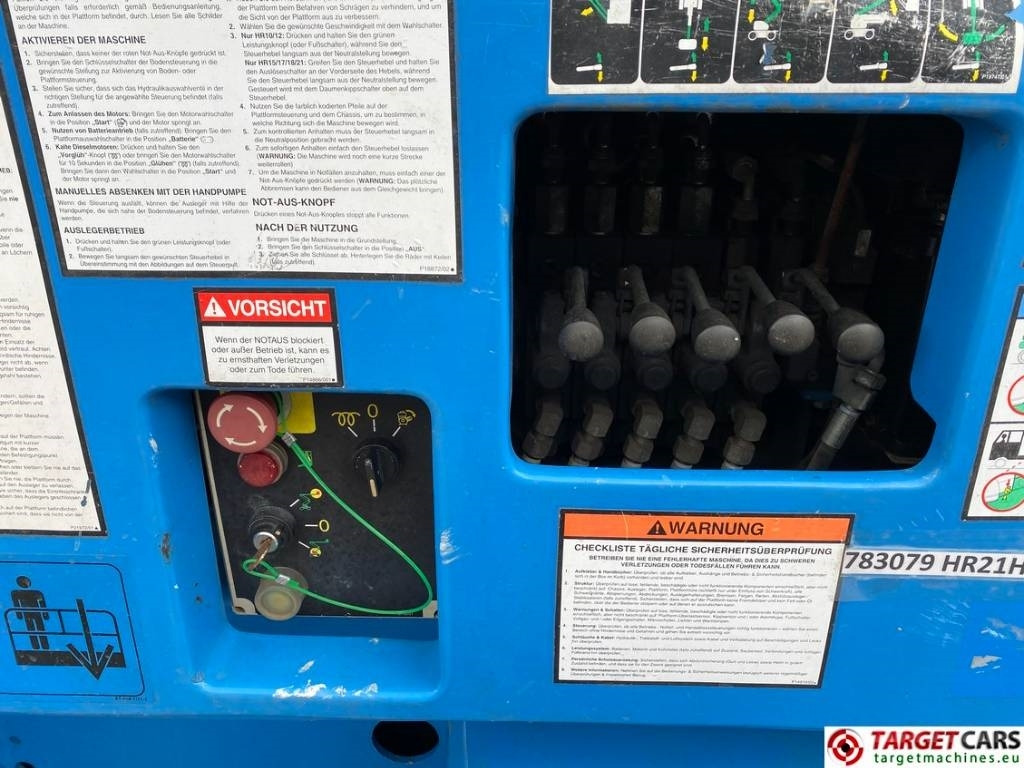 Articulated boom Niftylift HR21DE HyBrid Articulated Boom Work Lift 2080cm: picture 11