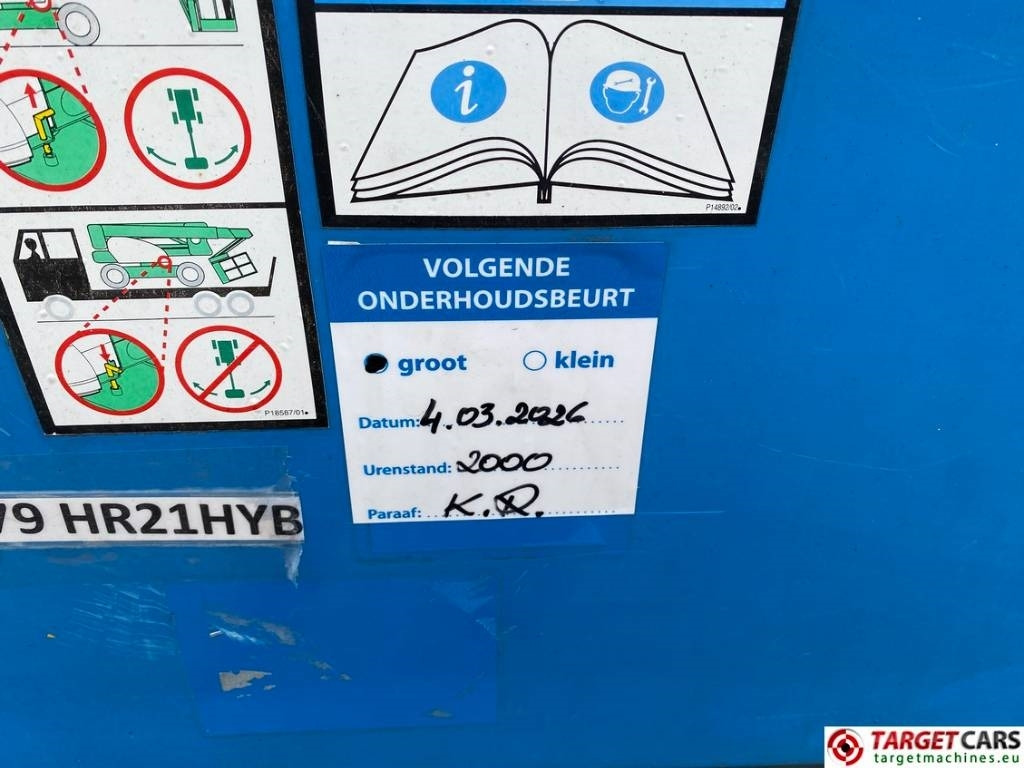 Articulated boom Niftylift HR21DE HyBrid Articulated Boom Work Lift 2080cm: picture 33