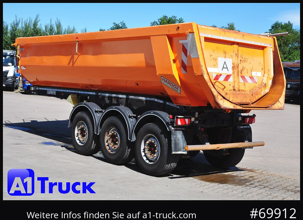 Tipper semi-trailer CARNEHL CHKS/HH, Stahl, Lift  4x4 f. Allrad SZM: picture 11