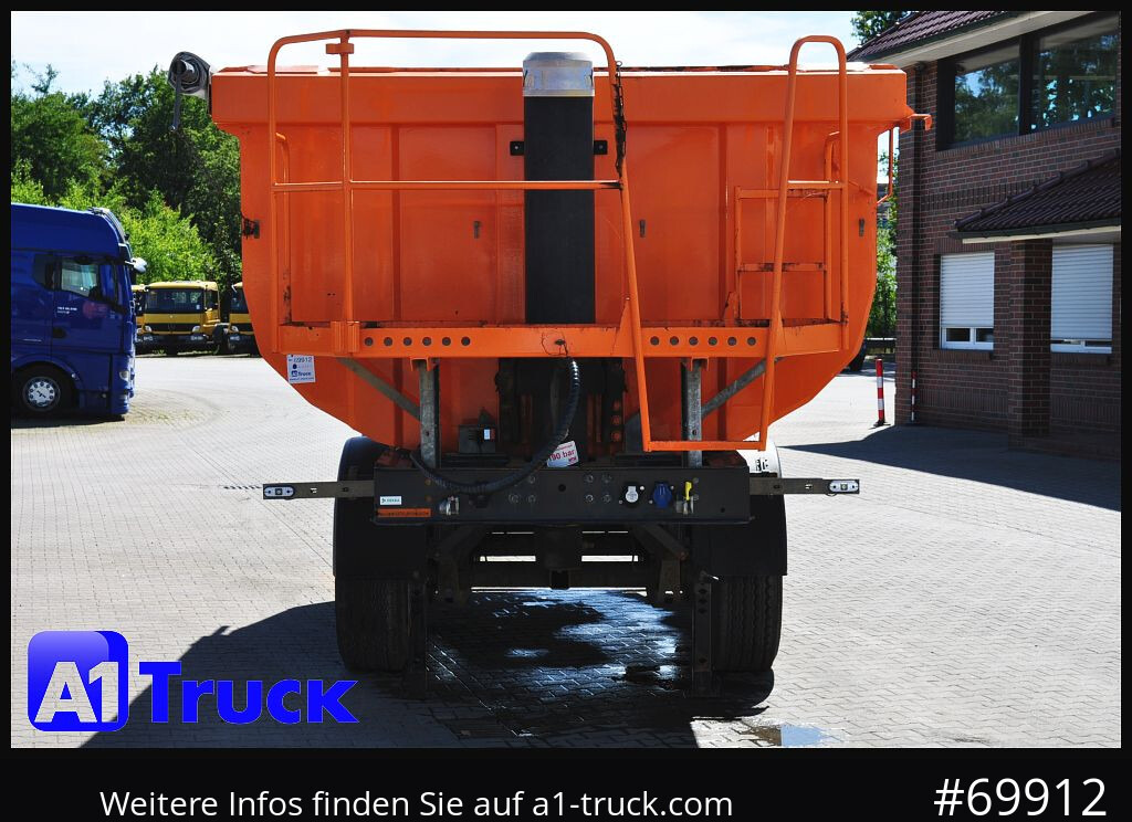 Tipper semi-trailer CARNEHL CHKS/HH, Stahl, Lift  4x4 f. Allrad SZM: picture 14