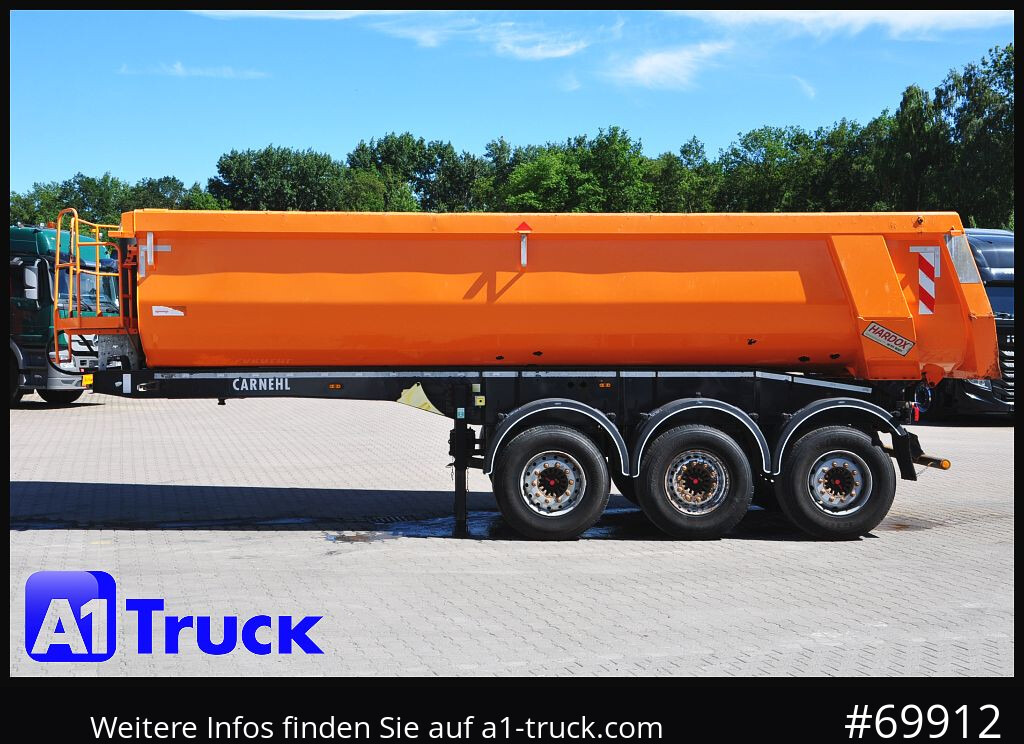 Tipper semi-trailer CARNEHL CHKS/HH, Stahl, Lift  4x4 f. Allrad SZM: picture 12