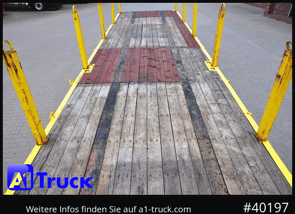 FAYMONVILLE Plattform, Steel Suspension, Container Twistlock, - Dropside/ Flatbed semi-trailer: picture 3 FAYMONVILLE Plattform, Steel Suspension, Container Twistlock, - Dropside/ Flatbed semi-trailer: picture 3