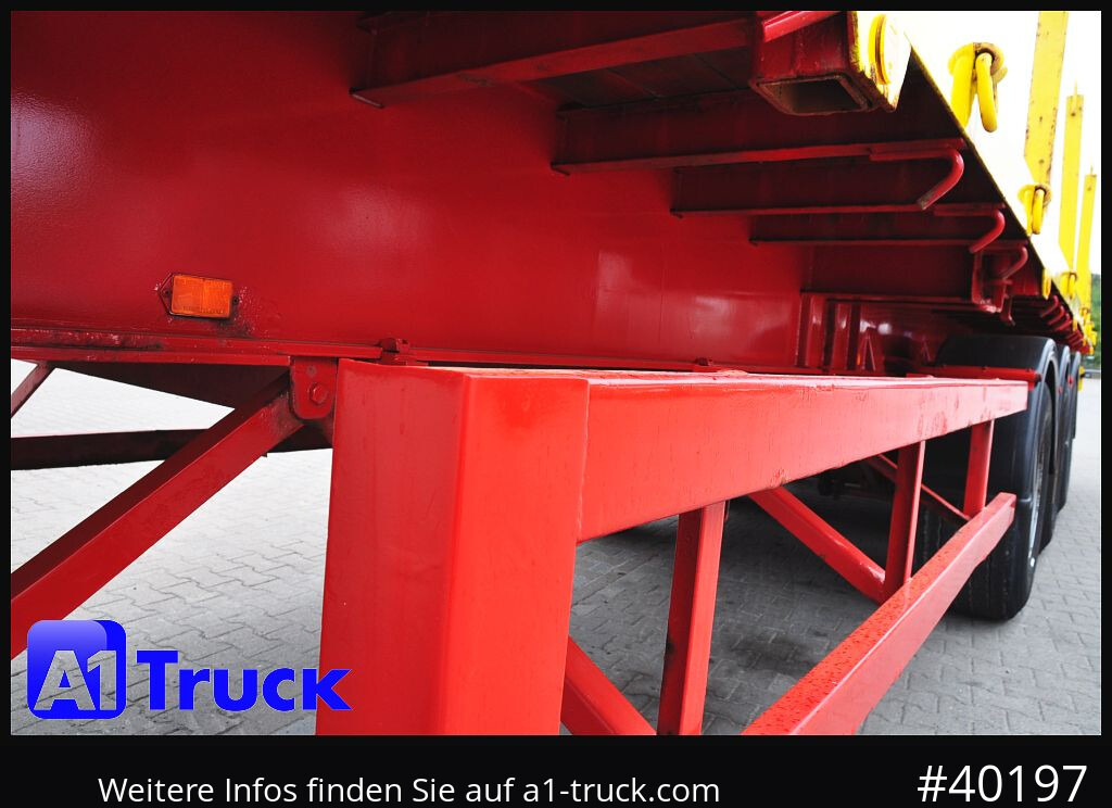 FAYMONVILLE Plattform, Steel Suspension, Container Twistlock, - Dropside/ Flatbed semi-trailer: picture 2 FAYMONVILLE Plattform, Steel Suspension, Container Twistlock, - Dropside/ Flatbed semi-trailer: picture 2