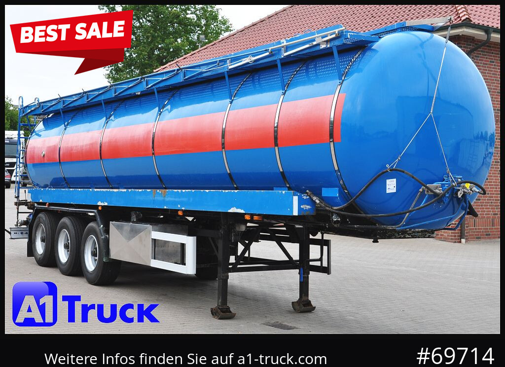 HENDRICKS,GOCH ca 32m³ Vogelsang Pumpe Gülle Sickerwasser - Tank semi-trailer: picture 1 HENDRICKS,GOCH ca 32m³ Vogelsang Pumpe Gülle Sickerwasser - Tank semi-trailer: picture 1