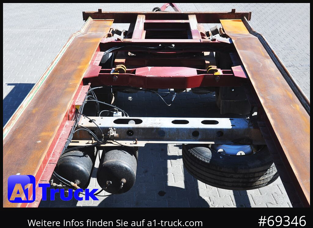 HUEFFERMANN HAR 1870, luft, Scheibenbremesen, - Roll-off/ Skip trailer: picture 4 HUEFFERMANN HAR 1870, luft, Scheibenbremesen, - Roll-off/ Skip trailer: picture 4