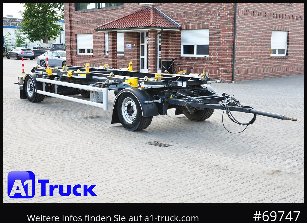 HUEFFERMANN HMA 18.76, Absetzer Luft, scheibenbremse - Roll-off/ Skip trailer: picture 1 HUEFFERMANN HMA 18.76, Absetzer Luft, scheibenbremse - Roll-off/ Skip trailer: picture 1