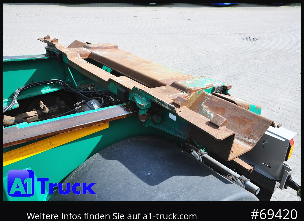 HUEFFERMANN HSA 1870, Luft, Schlitten, SAF - Roll-off/ Skip trailer: picture 2 HUEFFERMANN HSA 1870, Luft, Schlitten, SAF - Roll-off/ Skip trailer: picture 2