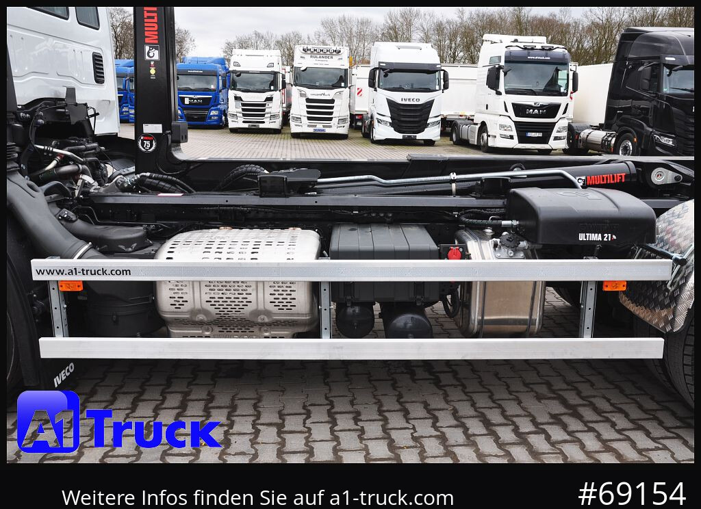 IVECO X-Way AD280X42, HIAB Multilift, Lenk- Liftachse, - Hook lift truck: picture 2 IVECO X-Way AD280X42, HIAB Multilift, Lenk- Liftachse, - Hook lift truck: picture 2