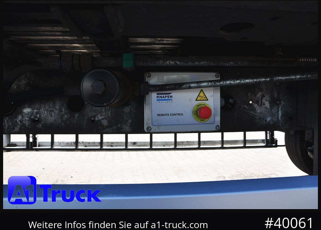 KNAPEN K100, Liftachse, Funk ca. 90m³ - Walking floor semi-trailer: picture 3 KNAPEN K100, Liftachse, Funk ca. 90m³ - Walking floor semi-trailer: picture 3