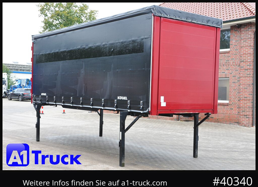 KOEGEL ENC 74, 7.45 BDF Wechselbrücke, Top Zustand - Curtainside swap body: picture 1 KOEGEL ENC 74, 7.45 BDF Wechselbrücke, Top Zustand - Curtainside swap body: picture 1