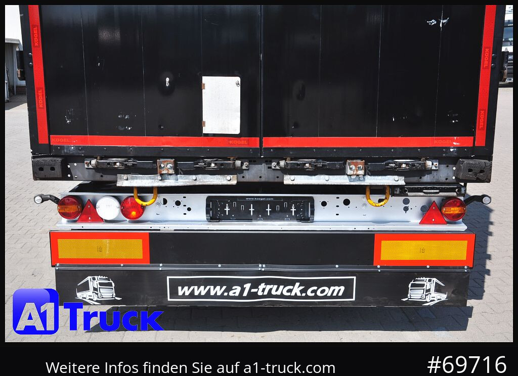 KOEGEL S 24, Liftache, 216.883km, SAF, neue Plane - Curtainsider semi-trailer: picture 3 KOEGEL S 24, Liftache, 216.883km, SAF, neue Plane - Curtainsider semi-trailer: picture 3