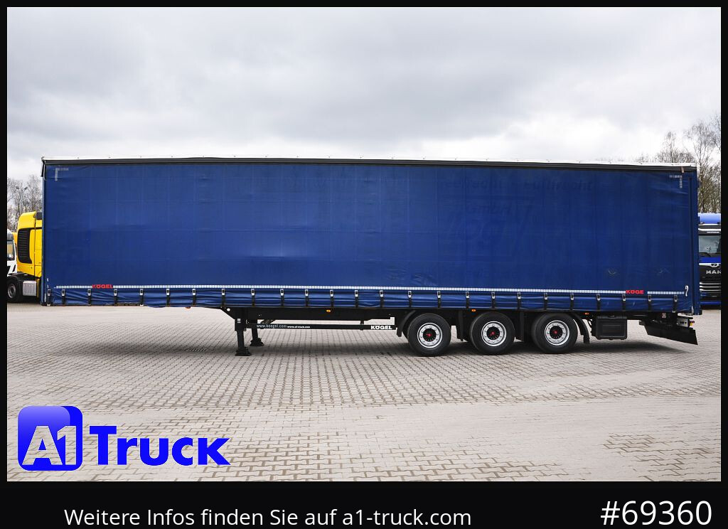 Curtainsider semi-trailer KOEGEL S24-1 Mega, SAF, Code XL: picture 7