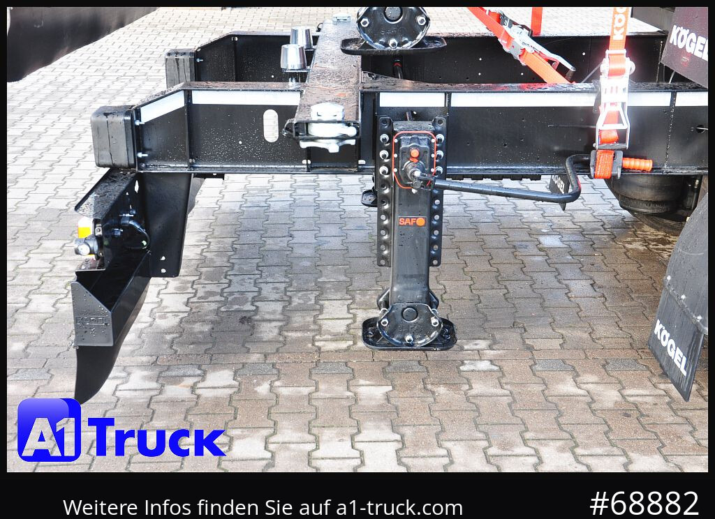 KOEGEL ZW 18 BDF, Midi Tandem 1120 +1320, SOFORT - Container transporter/ Swap body trailer: picture 2 KOEGEL ZW 18 BDF, Midi Tandem 1120 +1320, SOFORT - Container transporter/ Swap body trailer: picture 2