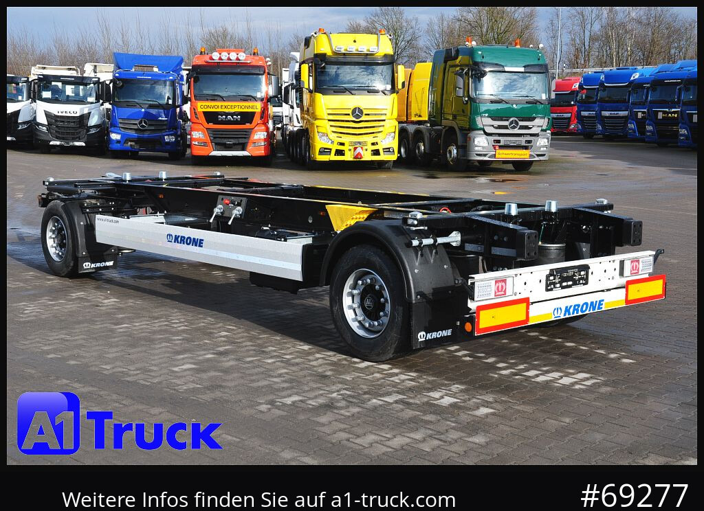 KRONE 5 x AZW 18, MAXI für 1120mm + 1320mm, SOFORT NEU - Container transporter/ Swap body trailer: picture 5 KRONE 5 x AZW 18, MAXI für 1120mm + 1320mm, SOFORT NEU - Container transporter/ Swap body trailer: picture 5