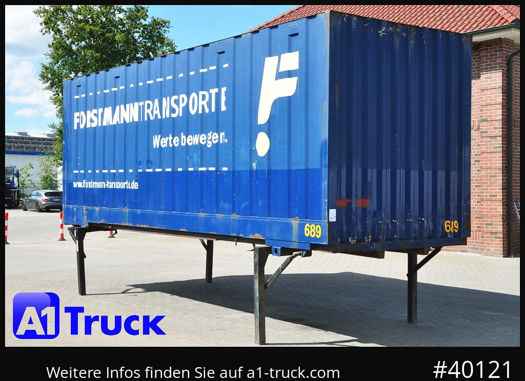 Shipping container KRONE BDF 7,82 Container, 2700mm Innenhöhe, Portaltür: picture 1