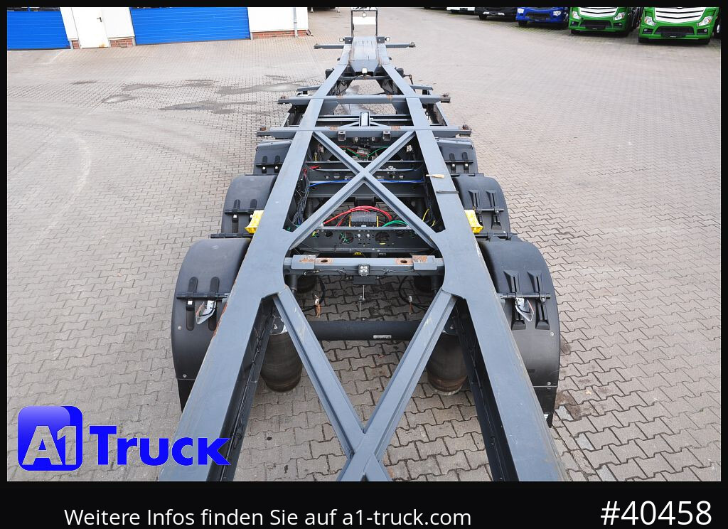 KRONE Container Chassi lang, 2 x 7,45 Wechselbrücken, wenig genutzt.. - Container transporter/ Swap body semi-trailer: picture 3 KRONE Container Chassi lang, 2 x 7,45 Wechselbrücken, wenig genutzt.. - Container transporter/ Swap body semi-trailer: picture 3