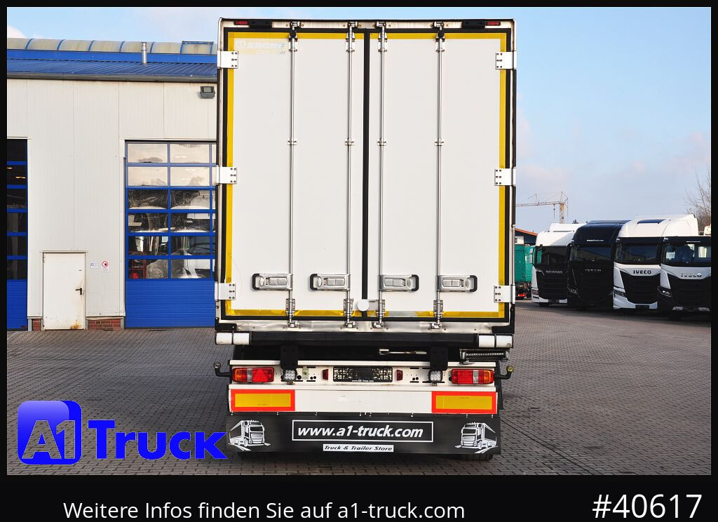 Closed box trailer KRONE Koffer ISO, stakr isoliert ehemaliger Kühlkoffer, Aluboden: picture 10