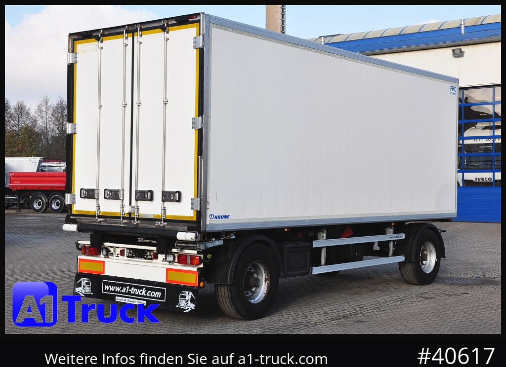 Closed box trailer KRONE Koffer ISO, stakr isoliert ehemaliger Kühlkoffer, Aluboden: picture 9
