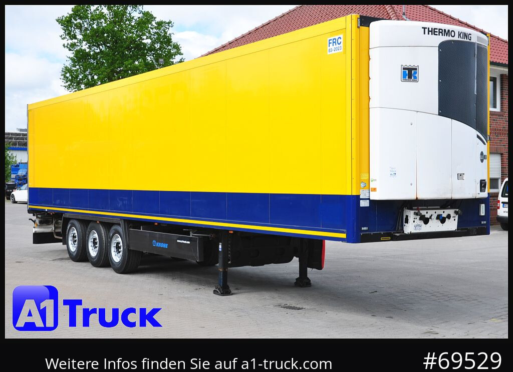 KRONE SD, ThermoKing SLX i 300, Doppelstock, - Refrigerator semi-trailer: picture 1 KRONE SD, ThermoKing SLX i 300, Doppelstock, - Refrigerator semi-trailer: picture 1