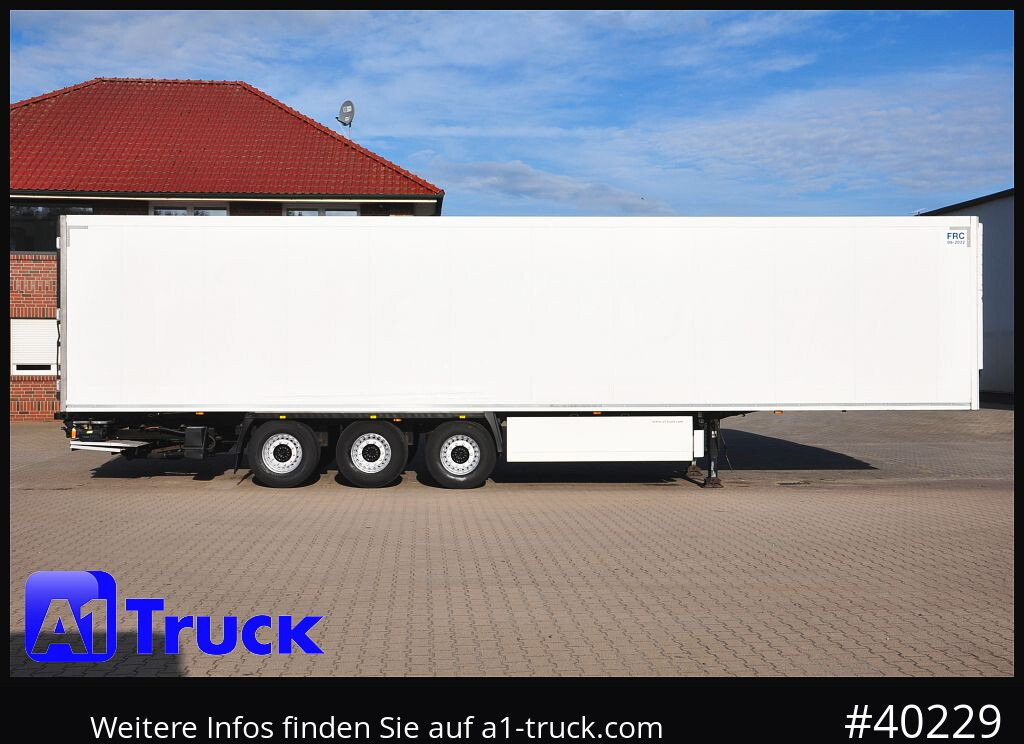 Refrigerator semi-trailer KRONE SDR 27 Carrier 1950. LBW, Taillift,Blumen, 3077Std.: picture 8